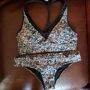 Lululemon Athletica Bathing Suit top and bottom